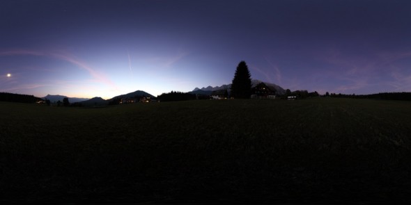 Ramsau, Vorberg 2011, 360 Grad Panorama