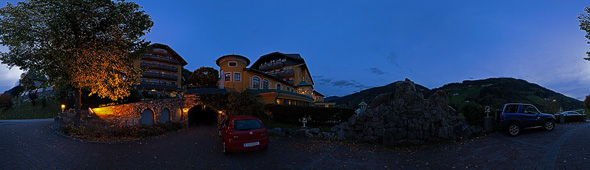 Vor dem Pichlmayrgut, 360 Grad Panorama