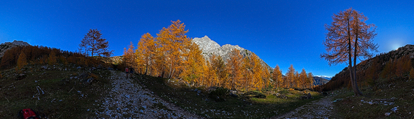 Richtung Sulzenhals, 360 Grad Panorama