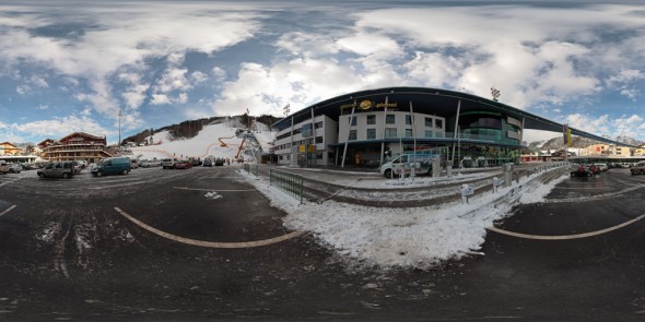 Die neue Planai 2011, Schladming, 360 Grad Panorama