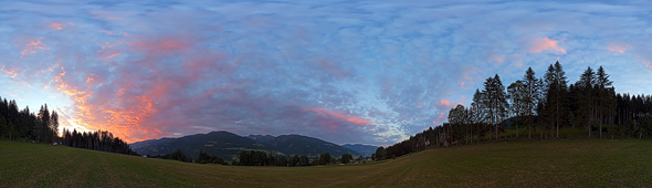 Sonnenaufgang bei Birnberg