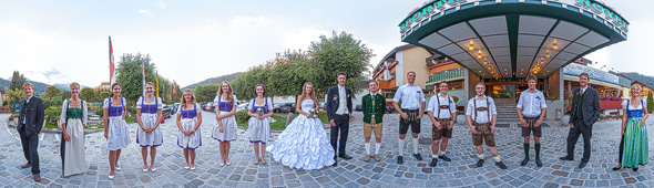 Hochzeit von Lisa und Stefan am 06. Juli 2013, mit Hans-Peter Royer